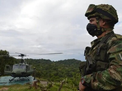 Nueve miembros del cártel narco Colombia abatidos en bombardeo