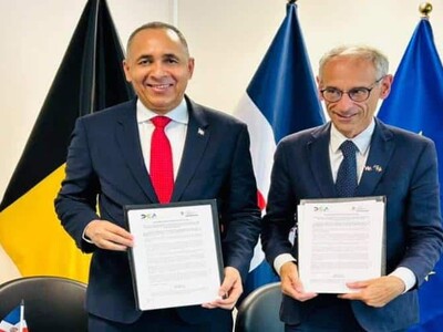RD y Bélgica firman acuerdo para fortalecer la cooperación aduanera