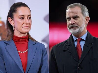 Sheinbaum y Felipe VI aprovechan Mundial y zanja guerra diplomática