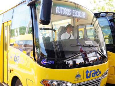 Sistema Nacional de Transporte Estudiantil genera ahorro a familias