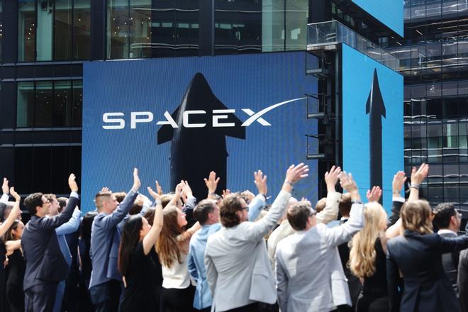 SpaceX se desploma un 7% en Bolsa y encadena dos días de caídas