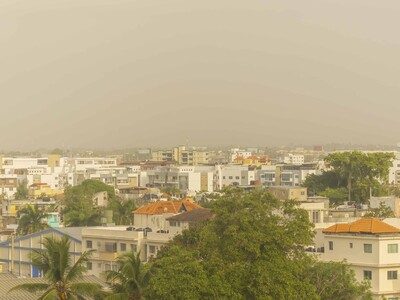 Temperaturas elevadas y polvo del Sahara en República Dominicana