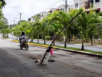 Calle Penetración de Santo Domingo Norte se deteriora