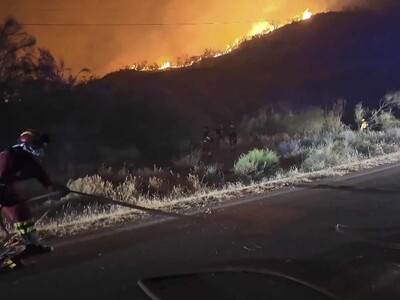 Continúa la batalla contra el fuego en España