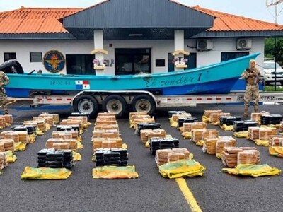 Decomiso de droga en Costa Rica: 5.4 toneladas incautadas