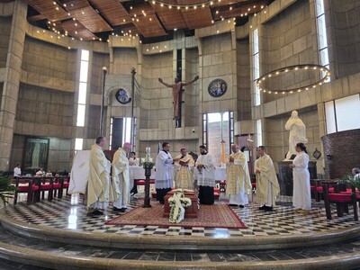 Funeral de monseñor Gabriel Antonio Camilo González en La Vega