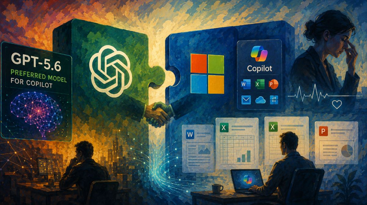 GPT-5.6 es el «modelo preferido» de Copilot, y OpenAI tiene que decirlo en voz alta para que nadie piense que se están separando