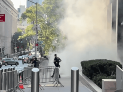 Incendio en Foley Square provoca detención de hombre