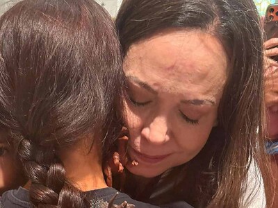 Machado aparece en una misa en Panamá