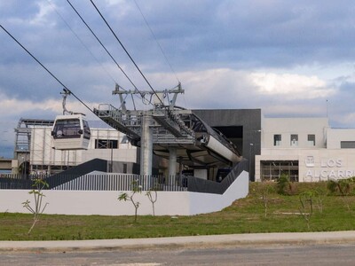 Teleférico Santo Domingo reanuda operaciones en Línea 2