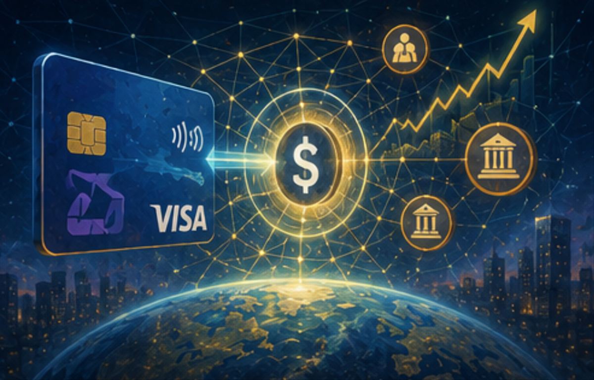 Visa lanza su plataforma de stablecoins — y las acciones de Circle caen un 6%