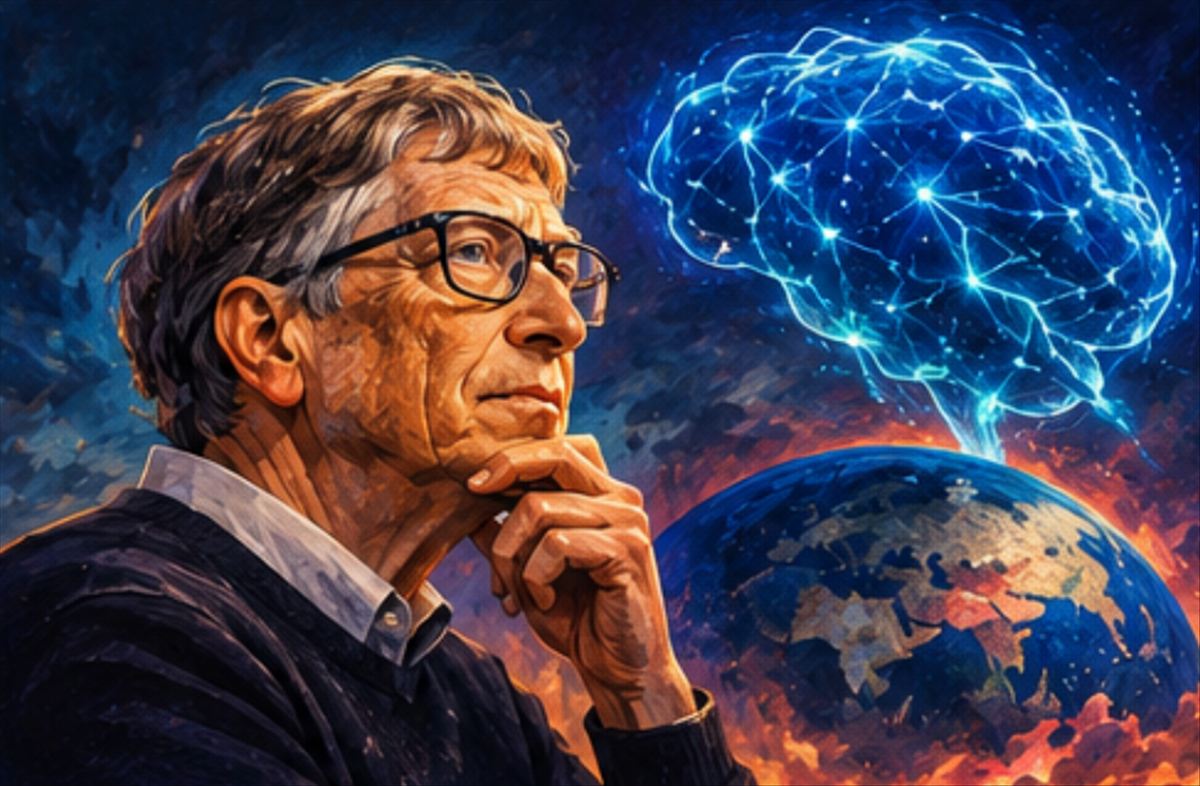 **Bill Gates advierte sobre los riesgos de la inteligencia artificial en su nuevo ensayo**