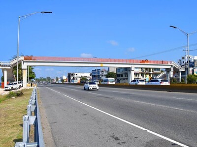 Cierre parcial de tránsito en la Autopista Las Américas por trabajos de desmonte