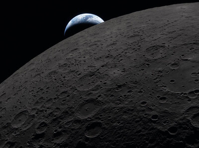Contaminación lunar por microbios en misiones tripuladas