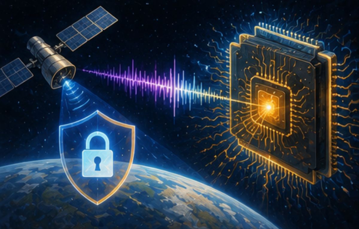 Cornell enseñó al chip «cerebro de microondas» un nuevo idioma para cifrar comunicaciones satelitales