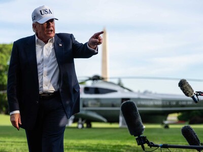 Donald Trump desmiente escasez de municiones