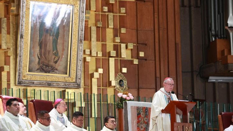 El cardenal Parolin en México: Toda la sociedad necesita el mensaje del Evangelio