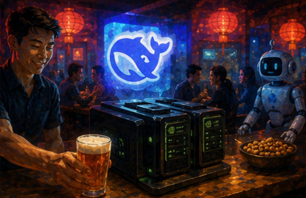 En Pekín hay un bar donde una cerveza de 1,50 euros te da acceso ilimitado a DeepSeek