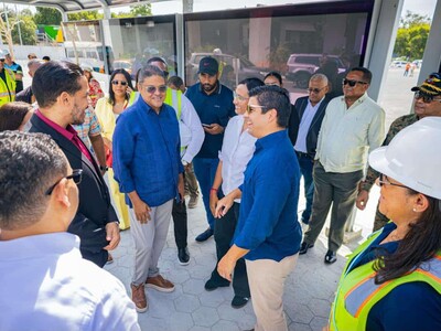 **Evalúan integración de rutas en el kilómetro 9 de la autopista Duarte**