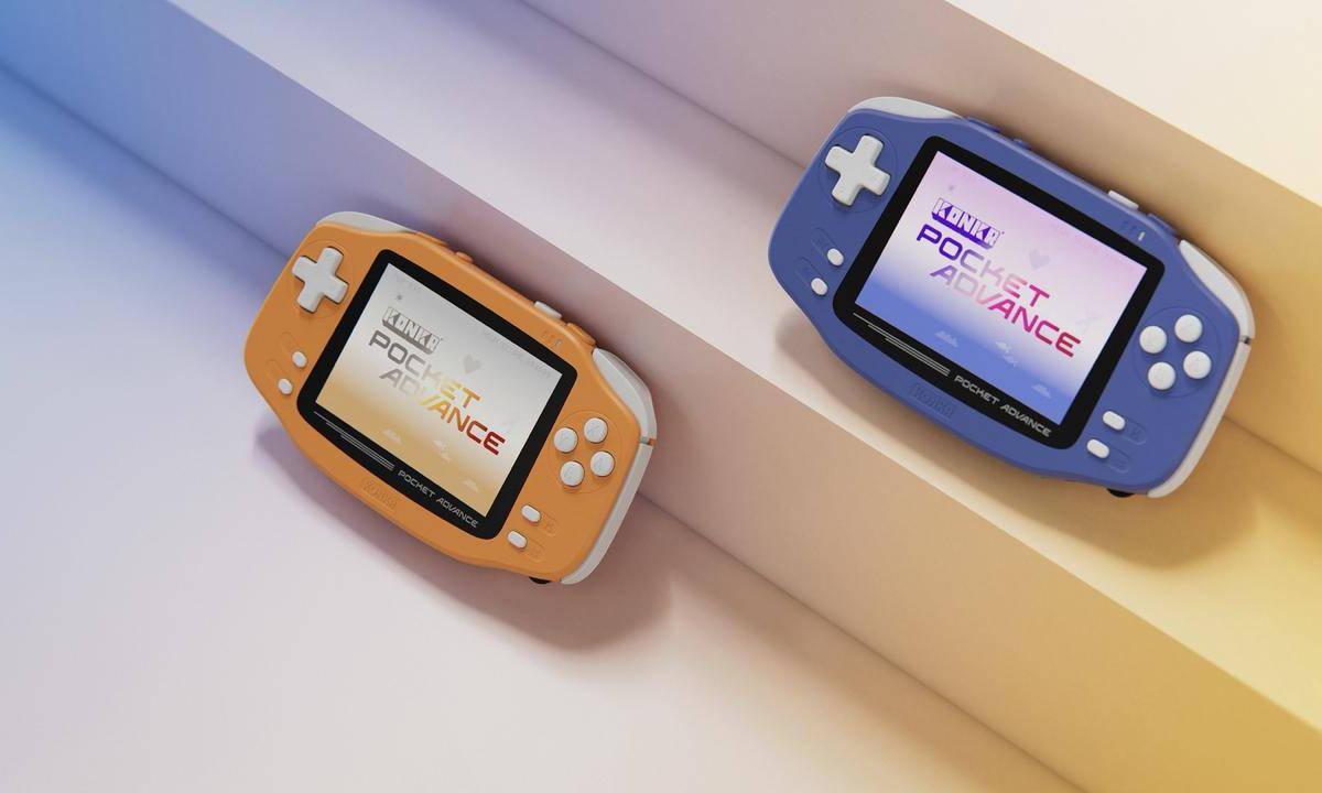 KONKR Pocket Advance reimagina Game Boy Advance