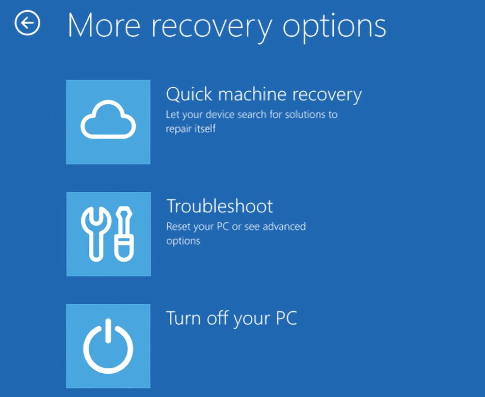 Microsoft mejora el WinRE para Windows 11