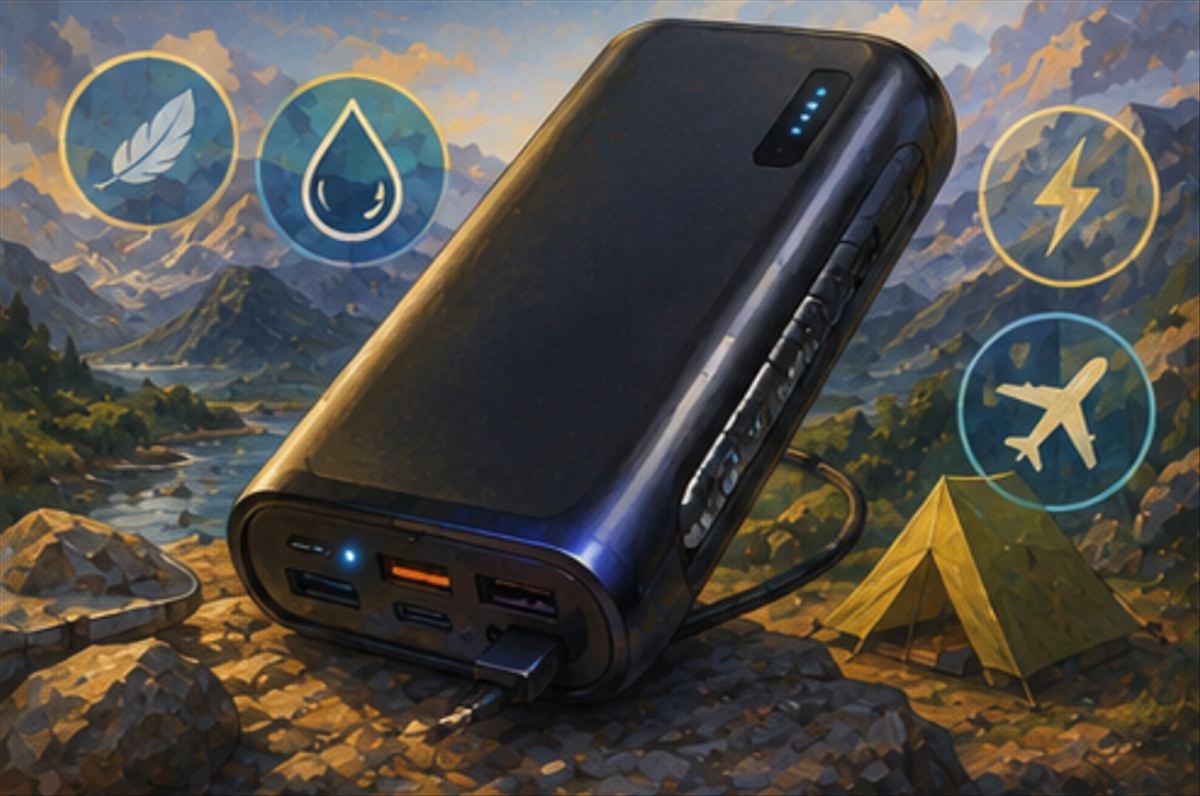 Nitecore NB10000 Gen4: 143 gramos, IPX7 y 22,5W para quien cuenta cada gramo en la mochila