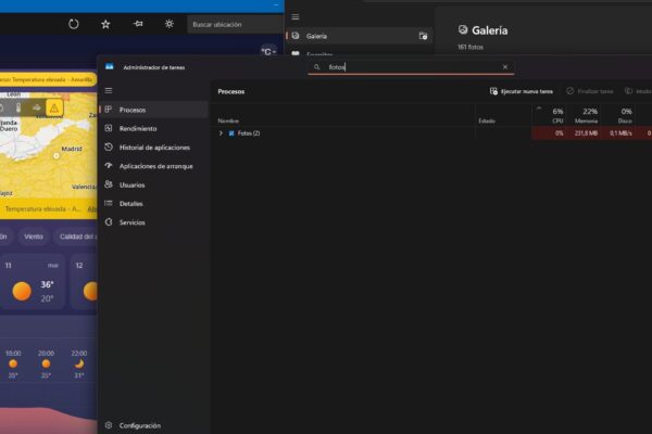 Windows 11 tiene un consumo de memoria ridículamente alto: tres aplicaciones básicas ya rozan 1 GB de RAM