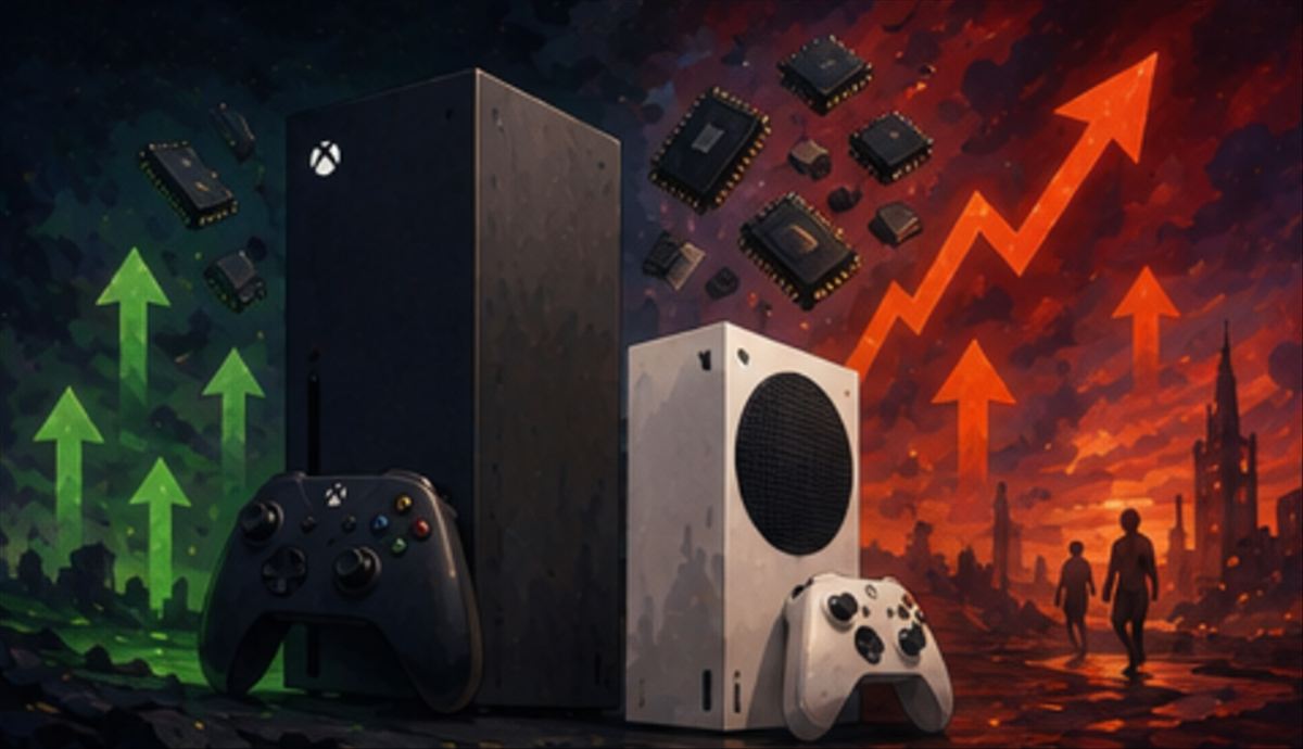 Xbox Series X sube £170: la IA encarece los chips de memoria y los jugadores pagan la factura