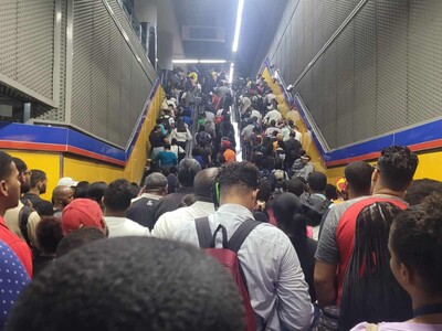 Avería eléctrica causa retrasos en la frecuencia de trenes de la línea 2 del Metro