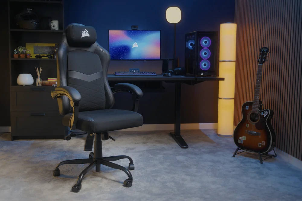 CORSAIR TC80: una silla gaming con diseño discreto y elevada resistencia
