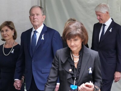 Ceremonia de conmemoración por los atentados del 11 de septiembre inicia en Nueva York
