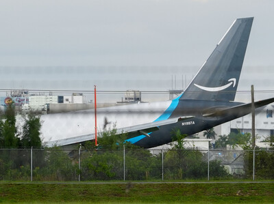 Cinco muertos tras accidente de avión de carga de Amazon en Miami