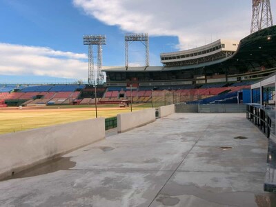El Estadio Quisqueya Juan Marichal se prepara para la temporada de béisbol 2023-2024