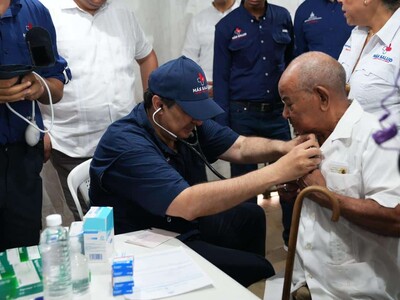 El Ministerio de Salud Pública lleva a cabo jornada médica en Mao