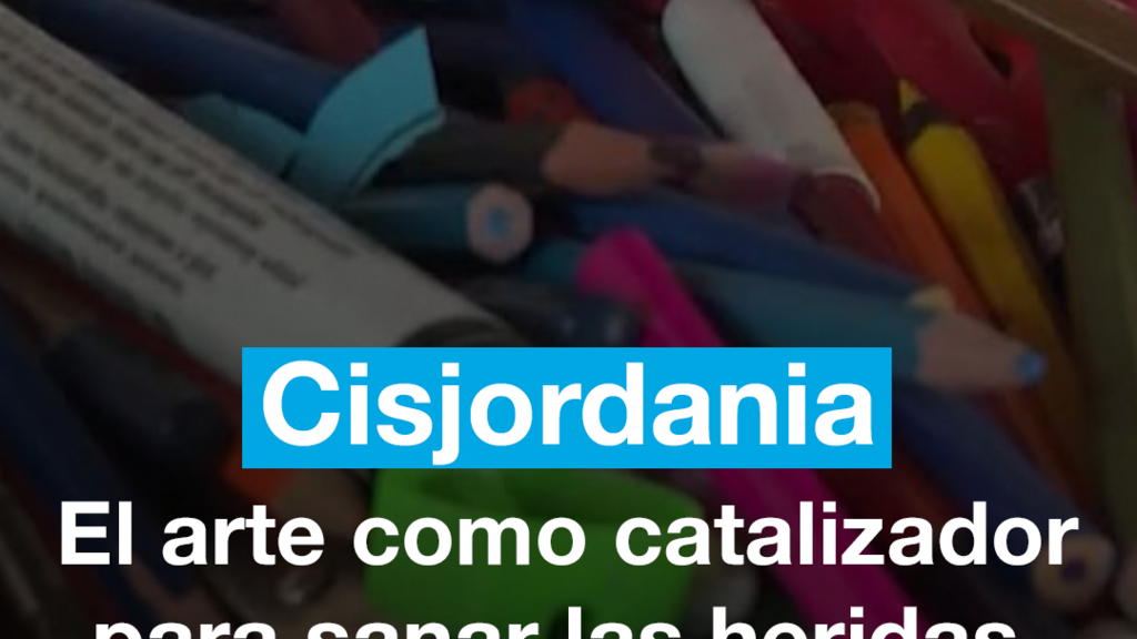 El arte en Cisjordania ofrece un espacio de sanación para niños palestinos