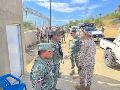 El comandante del Ejército inicia recorrido de supervisión en la frontera dominicana