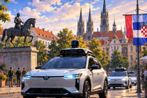 El primer robotaxi sin conductor de Europa comienza a operar en Zagreb