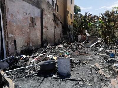 Incendio en Ciudad Colonial deja familias afectadas y posibles causas eléctricas