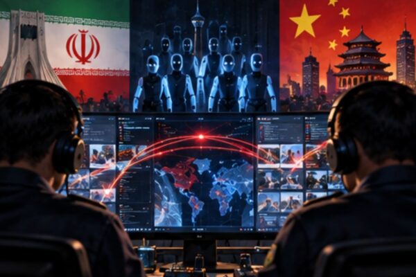 Irán y China utilizan inteligencia artificial autónoma para campañas de influencia sin intervención humana