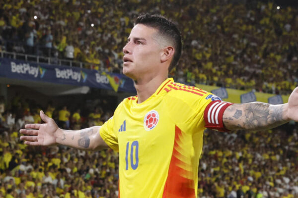 James Rodríguez anuncia su retiro de la selección colombiana de fútbol
