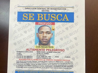 Kevin Germán se entrega a la Policía por asesinato de la esposa de Julián Oro Duro