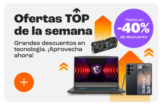 Las mejores ofertas de la semana en el Red Friday de PcComponentes