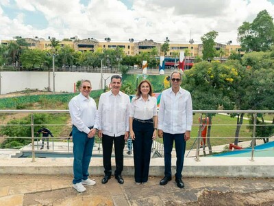 Parque Núñez de Cáceres recibe remodelación integral con nuevas áreas recreativas