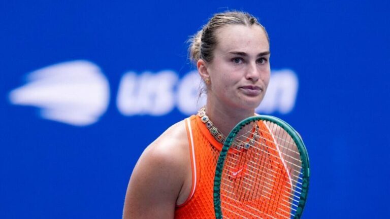 Sabalenka se queja del fuerte olor a marihuana en el Abierto de EE. UU.