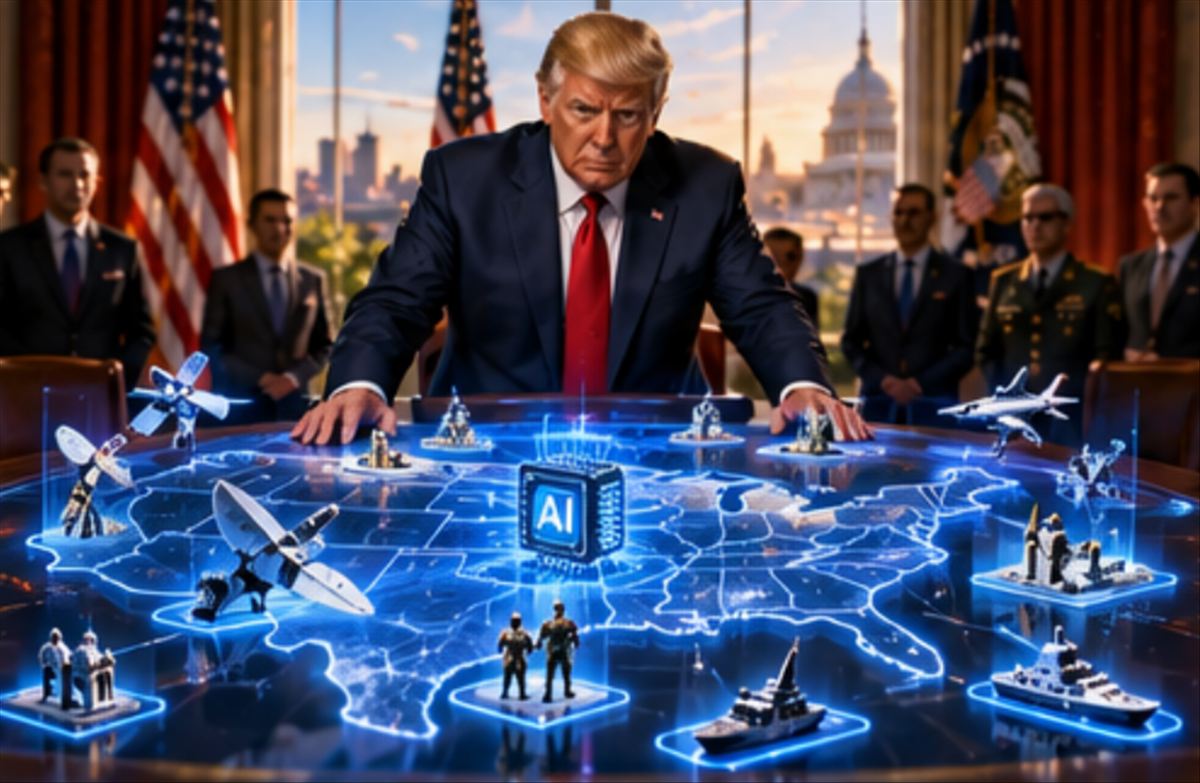Trump anuncia la creación de una “AI Force” para liderar la carrera en inteligencia artificial