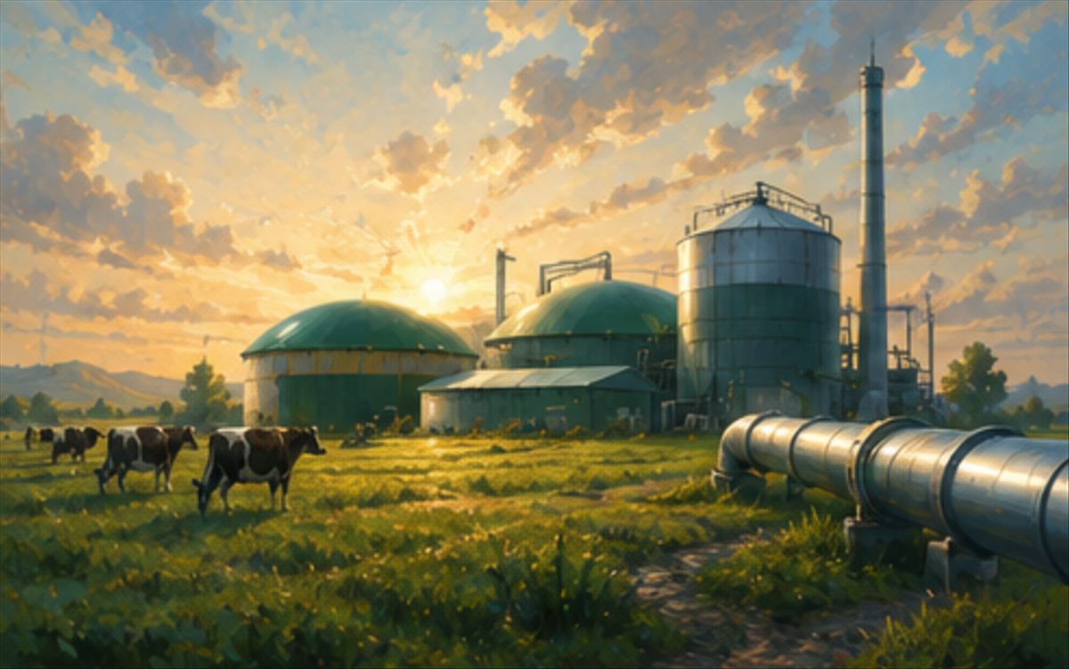 **Una planta en Nebraska transformará estiércol en biogás y reducirá 63.700 toneladas de CO₂ al año**