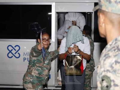 Veinte detenidos en el caso Senasa 2.0 son trasladados al Palacio de Justicia de Ciudad Nueva