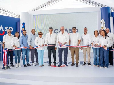 Abinader entrega saneamiento de cañadas El Indio y Buenos Aires de Herrera