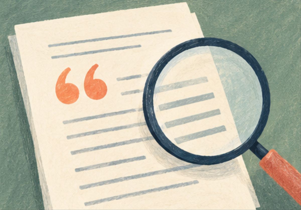 Comprobar referencias con IA: cómo verificar estudios, leyes y citas