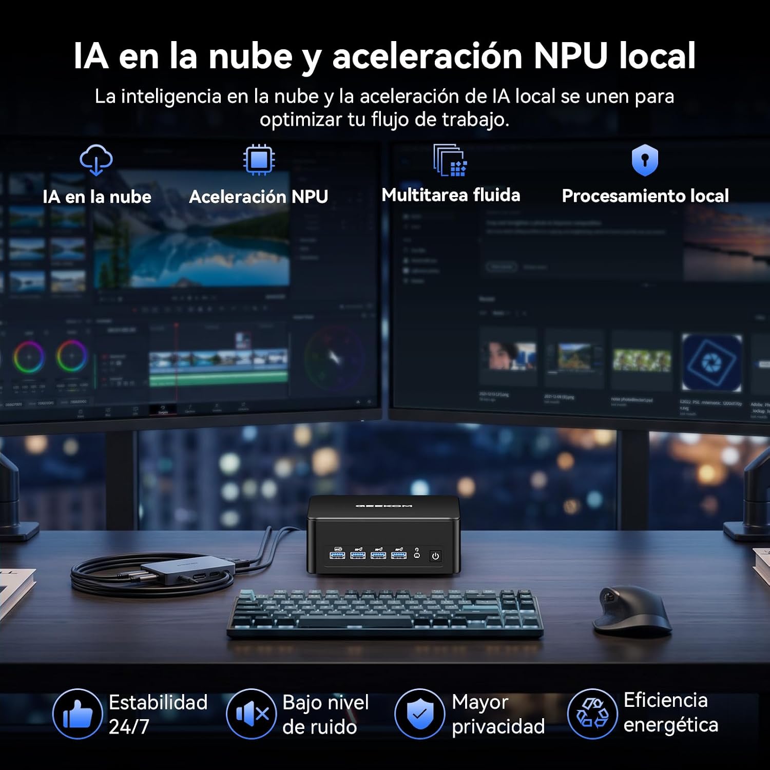 GEEKOM lanza descuentos de hasta el 30% en mini PCs por Amazon Prime Day